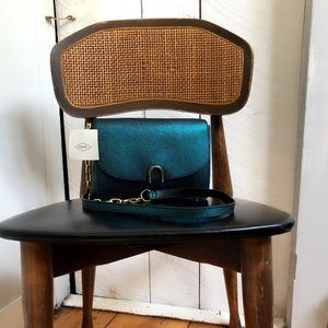 NWT Fossil Ronnie Mini Crossbody Bag Iridescent